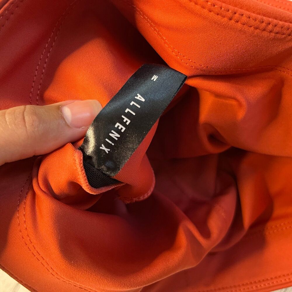 All Fenix Rise Racerback Yoga Red Sports Bra - Picture 6 of 6
